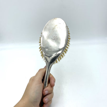 Sterling Silver Hardy Brother's Engraved Brush - 24cm