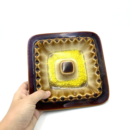 Pottery Ashtray - 19cm