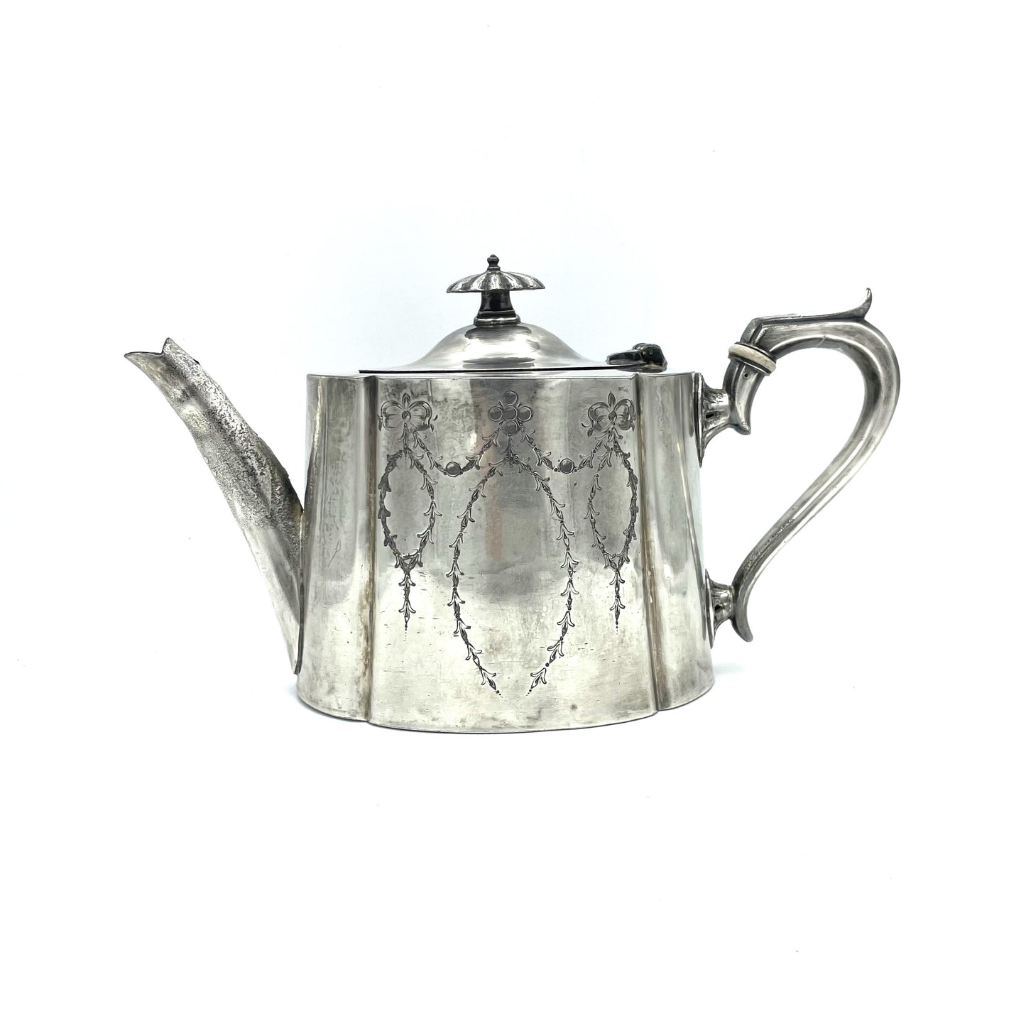 James Dixon & Sons For Saunders Of Sydney Silver-Plated Teapot - 27cm