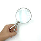 Antique Silver Plated Magnify Glass - 24cm