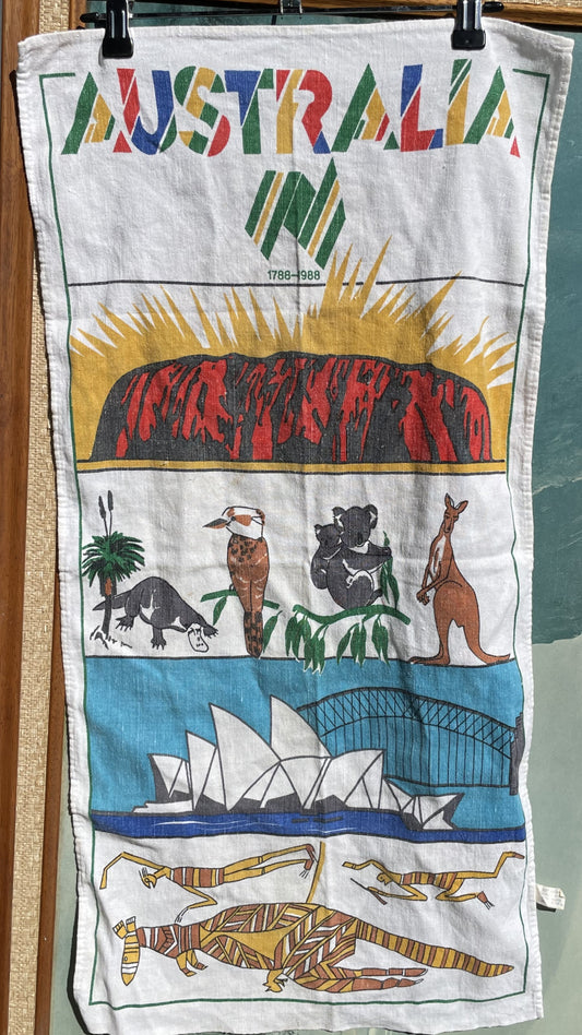 Australia Bicentennial Tea Towel