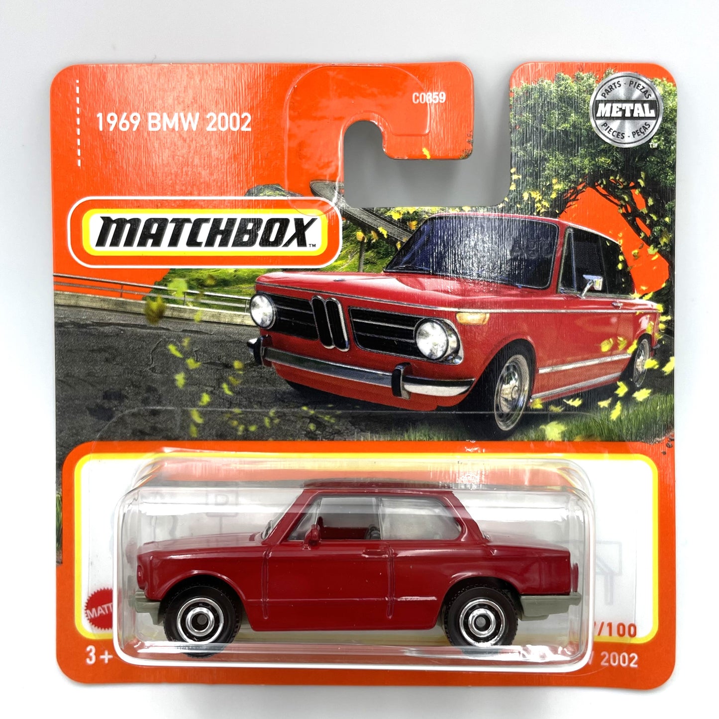 Matchbox - 1969 BMW 2002 Short Card