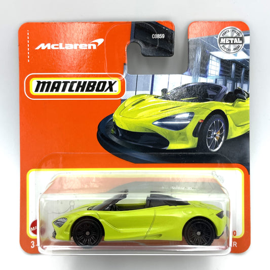 Matchbox - McLaren 720 Spider Short Card