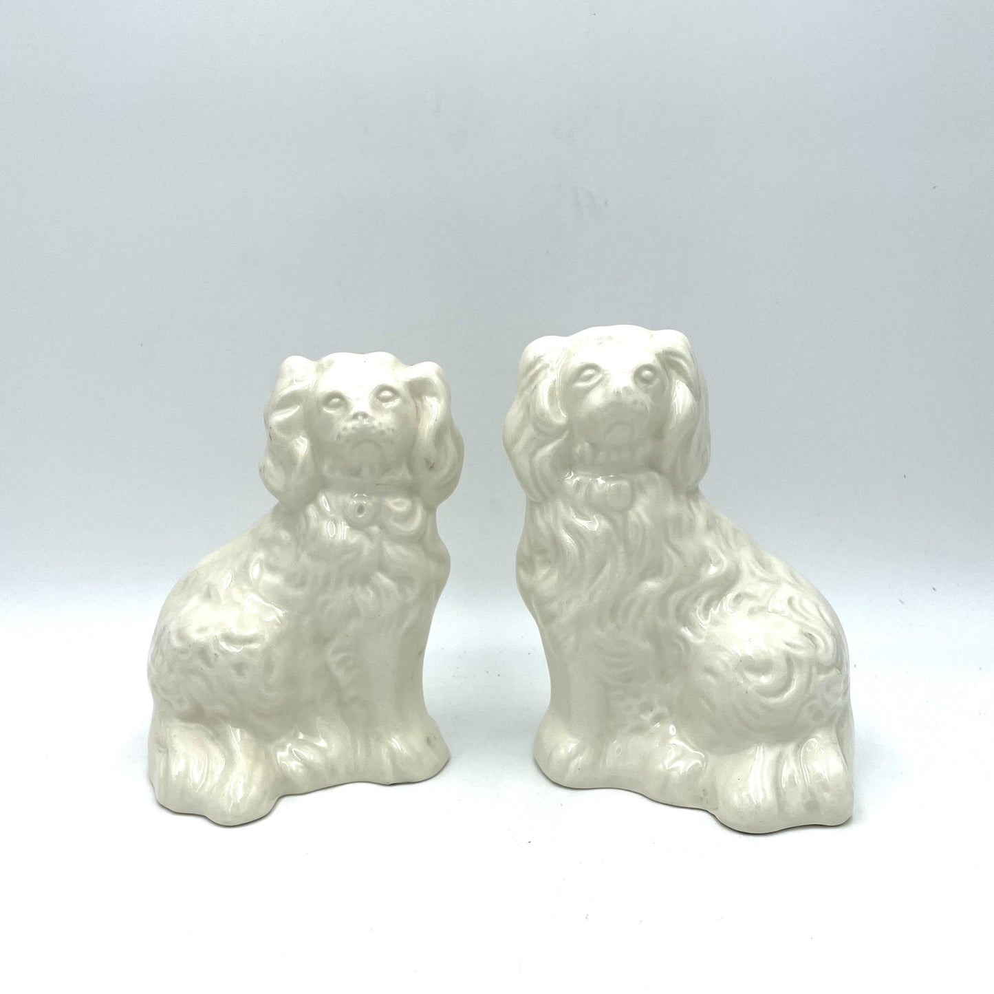 Vintage Beswick Pair of Spaniel Dogs - 13cm