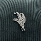 Feather Marcasite Brooch - 5cm