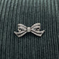 925 Bow Marcasite Brooch - 3.5cm