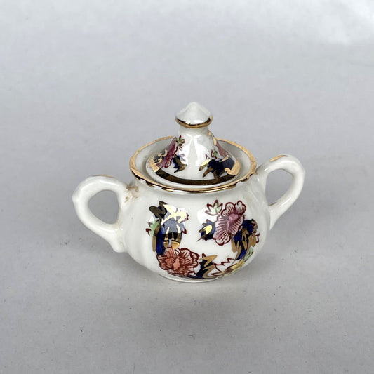 Antique Masons 'Mandalay' Miniature Sugar Pot - 4cm