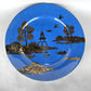 Japanese Blue and Gold Handpainted Plate - 25cm