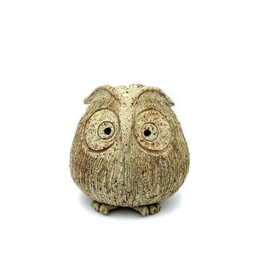 Janet Regan Aus Pottery Owl Money Box - 11cm