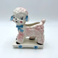 Ceramic Lamb Planter on Trolley - 12cm