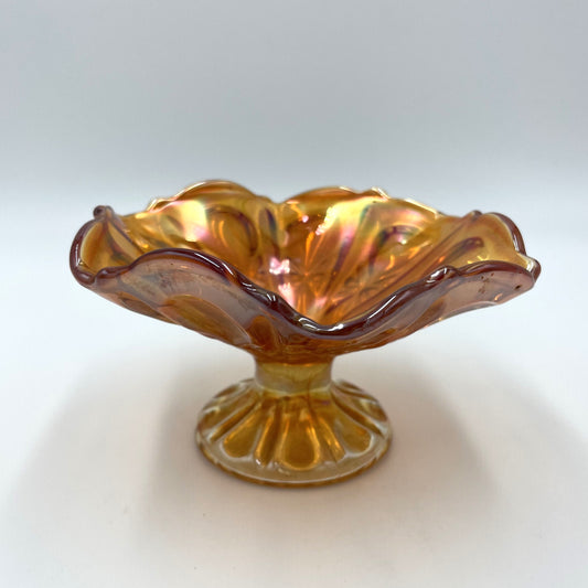 Carnival Glass Sweetie Dish - 13cm