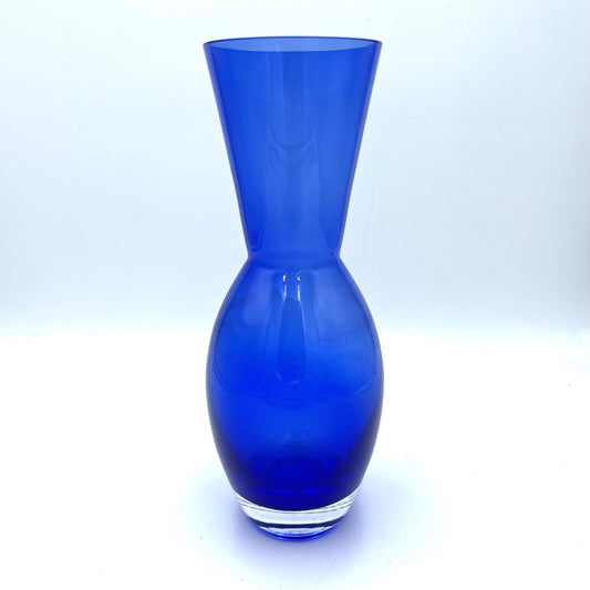 Sea of Sweden Blue Glass Vase - 24cm