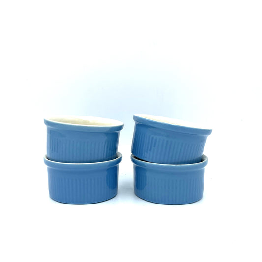 Set of 4 Parafeu Soufflé Ramekins Made in Holland - 7cm