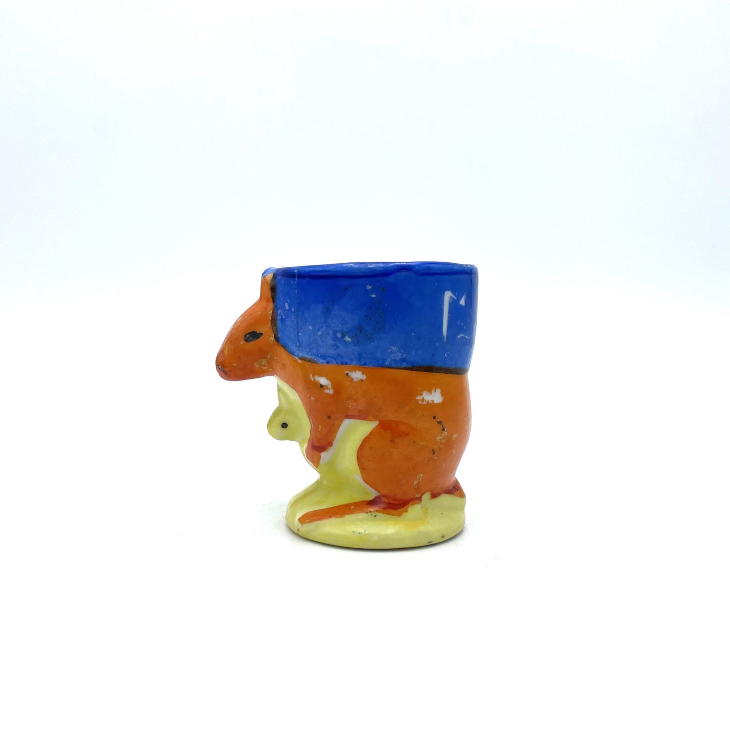 Vintage Kangaroo & Joey Egg Cup - 6cm