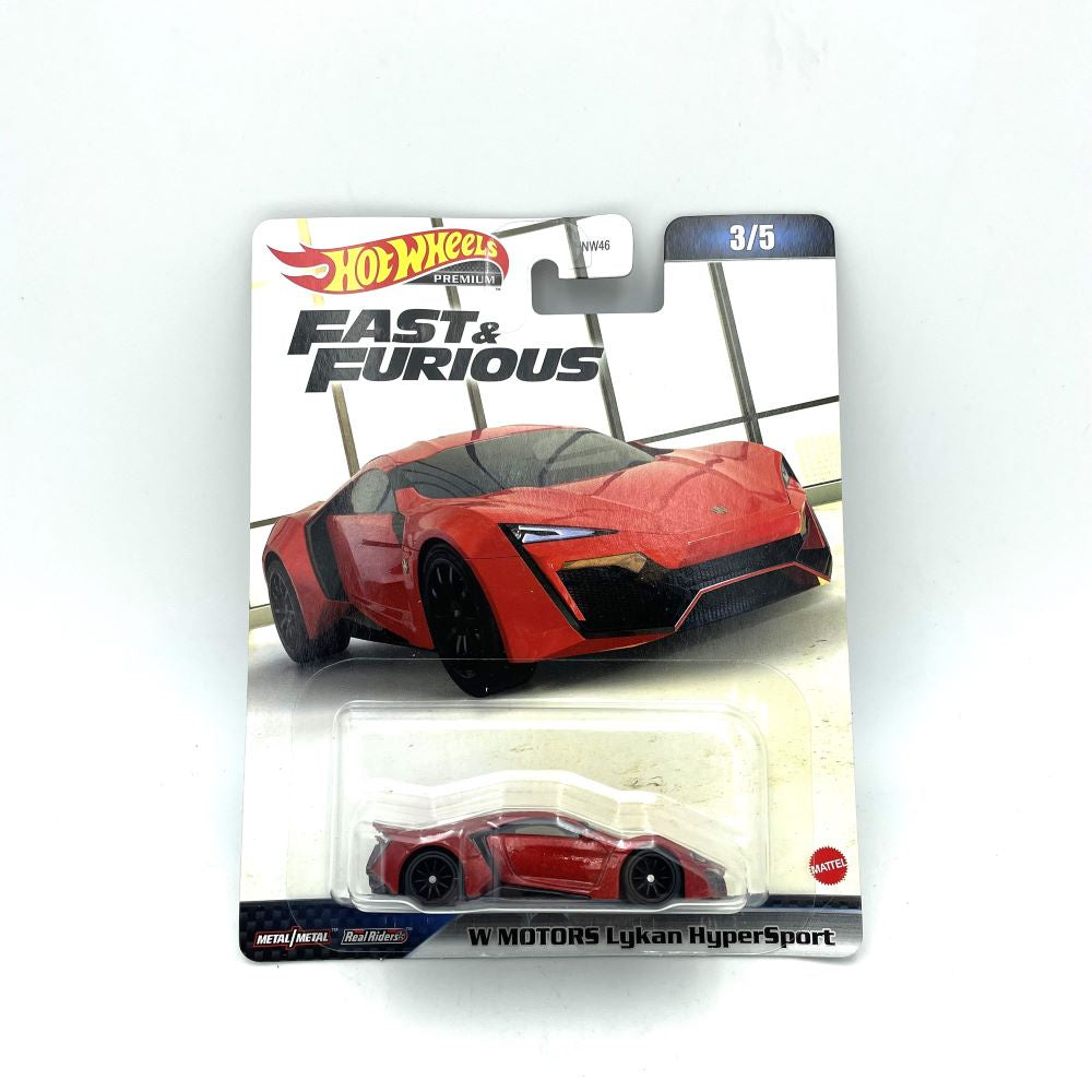 Hot Wheels Premium - Fast & Furious - W Motors Lykan Hypersport