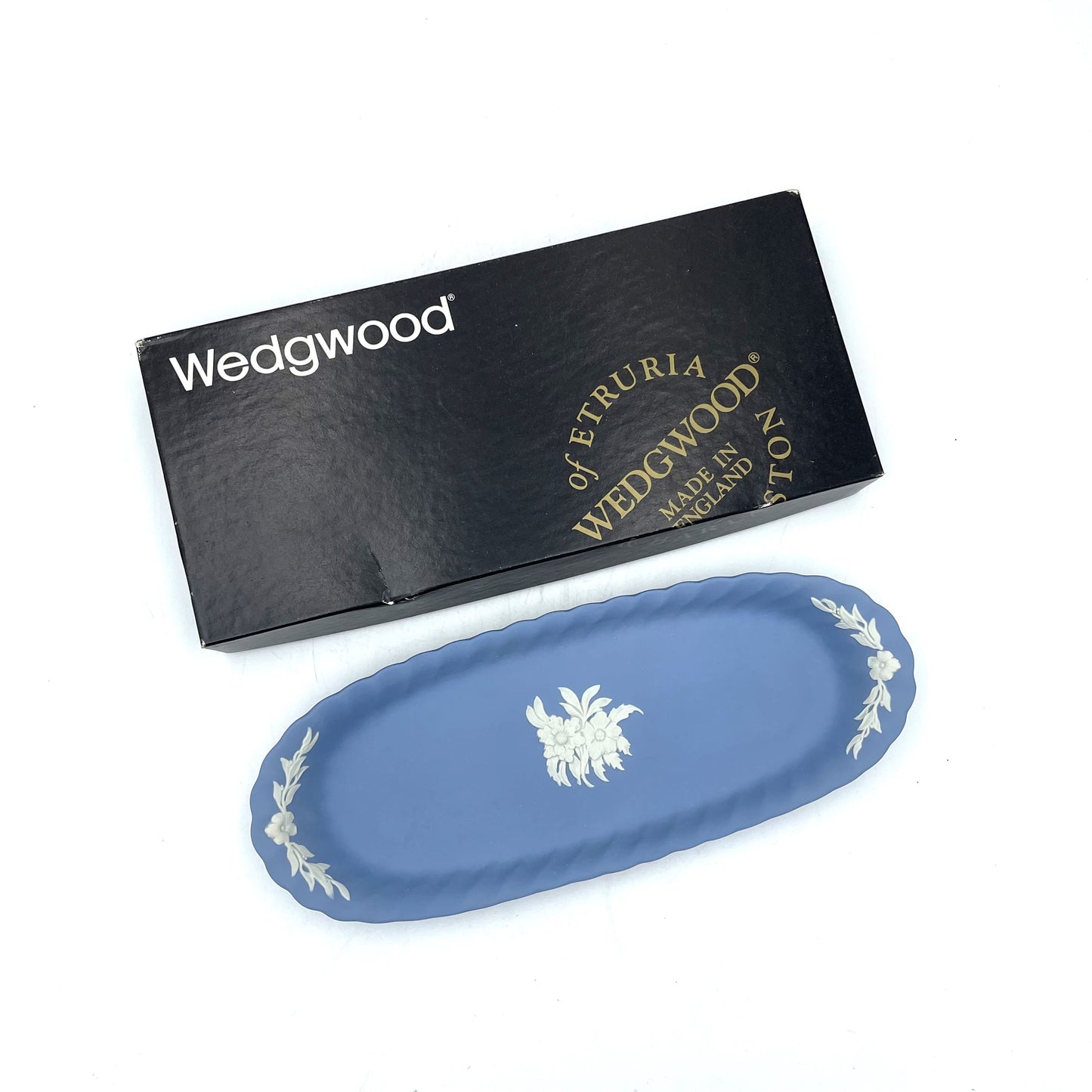 Blue Wedgwood Jasperware Plate - 24cm