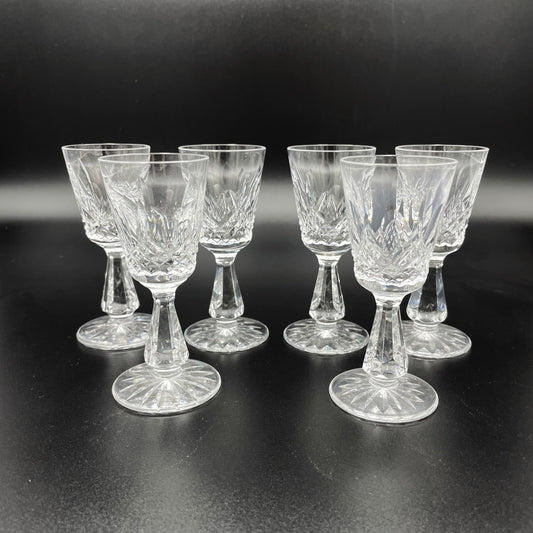 Waterford Crystal Set of 6 Port Glasses