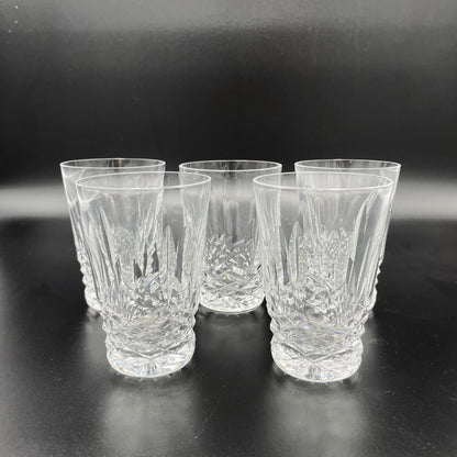 Waterford Crystal Five Water Glasses