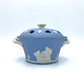 Rare Wedgwood Jasperware Pale Blue Pot Pourri - 10cm