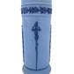 Wedgwood Jasperware Tri Colour Spill Vase - 17cm