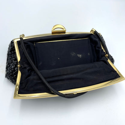 Black Parklane Regal Mesh Bag - 20cm