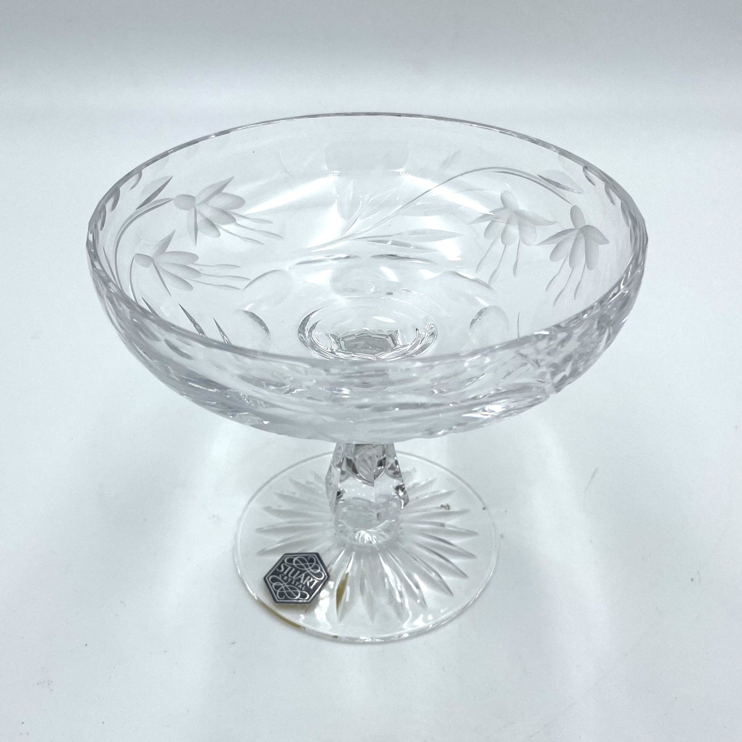 Vintage Stuart Crystal Candy Compote - 10cm