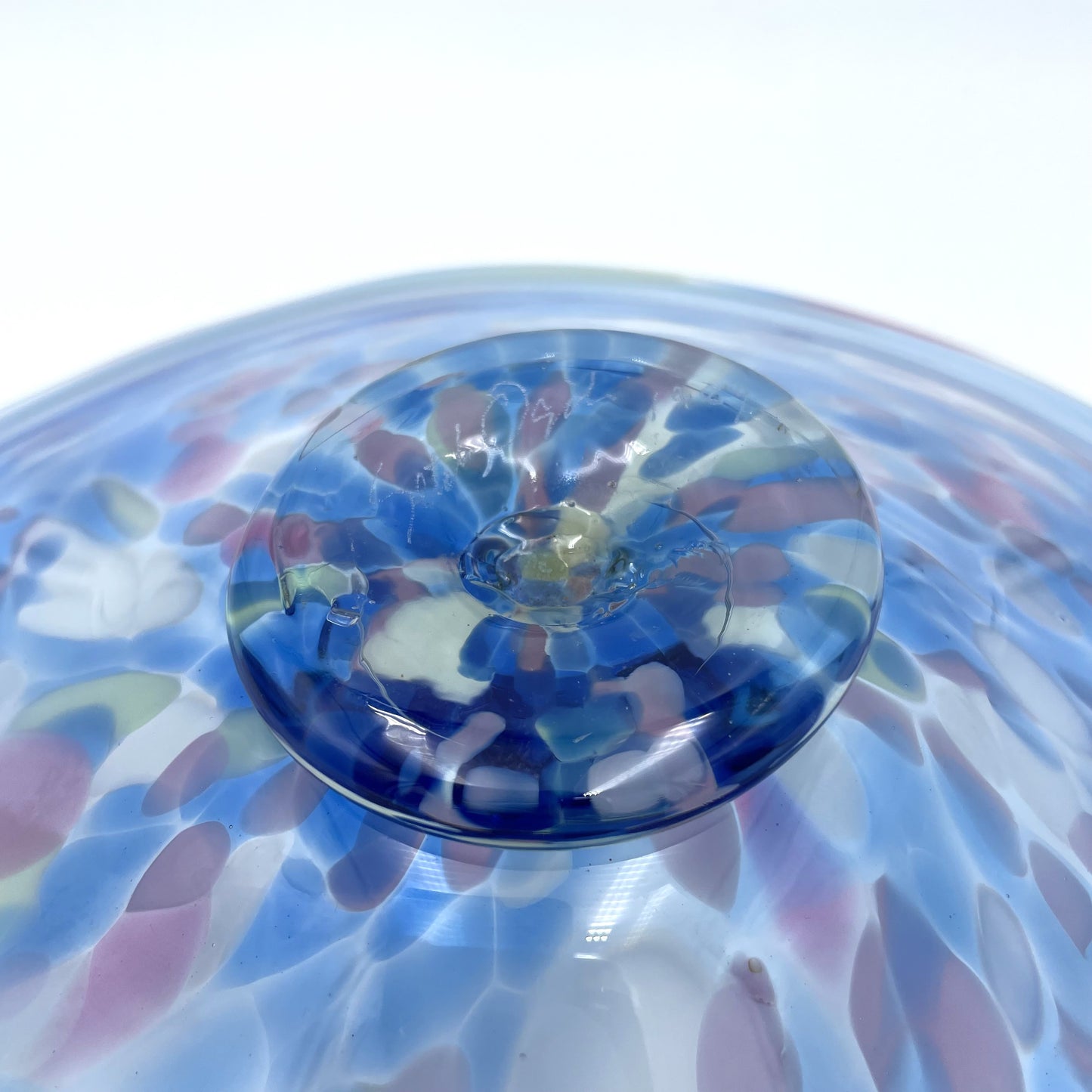 Australian Studio Glass Bowl by Setsuko Ogishi - 27cm