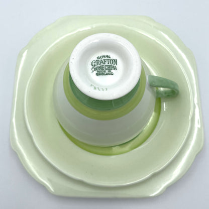 Royal Grafton Green Stripe Trio