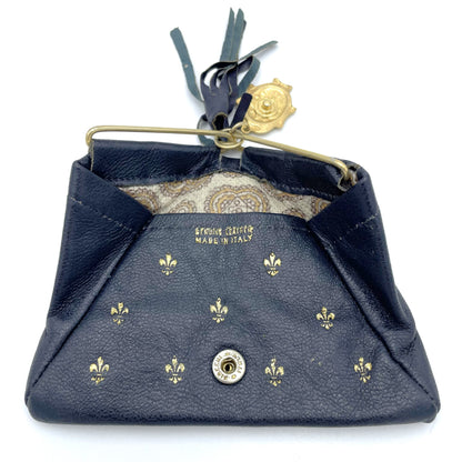 Italian Leather Coin Purse - 10cm