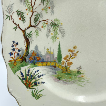 J&G Meakin 'Persian Garden' Square Plate - 24cm