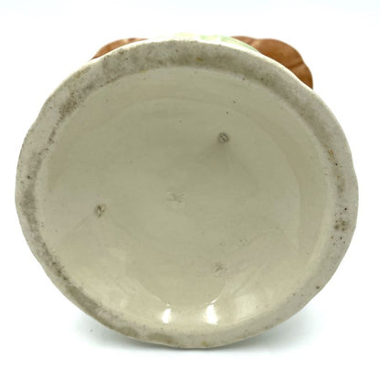 Diana Ware Pink & Green Pottery Vase - 20cm