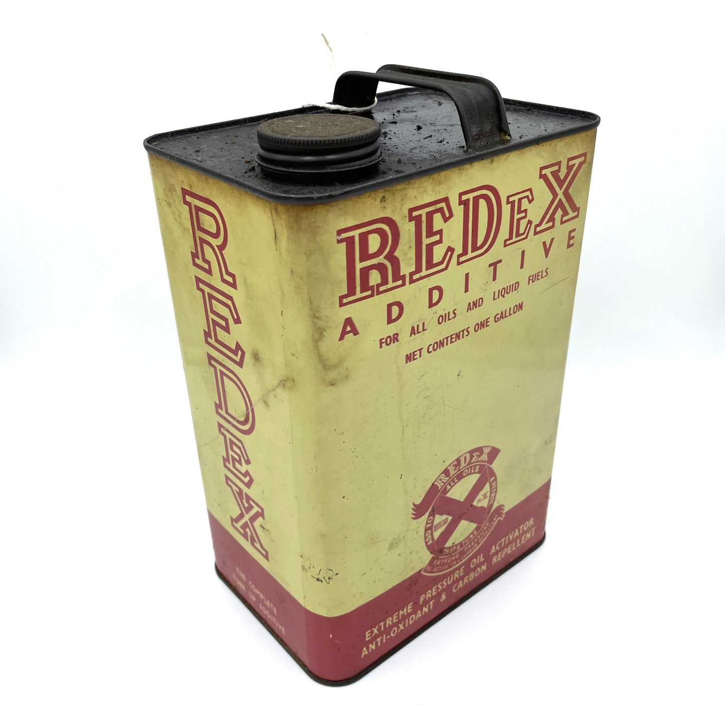 Vintage Redex Oil/Fuel Tin - 24cm