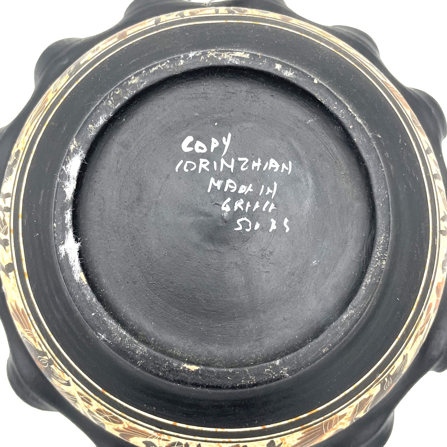 Corinthian Bowl Copy (530 b.c.) Ancient Greek Ceramic Art Pottery - 24cm