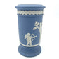 Wedgwood Blue Jasperware Spill Vase - 13cm