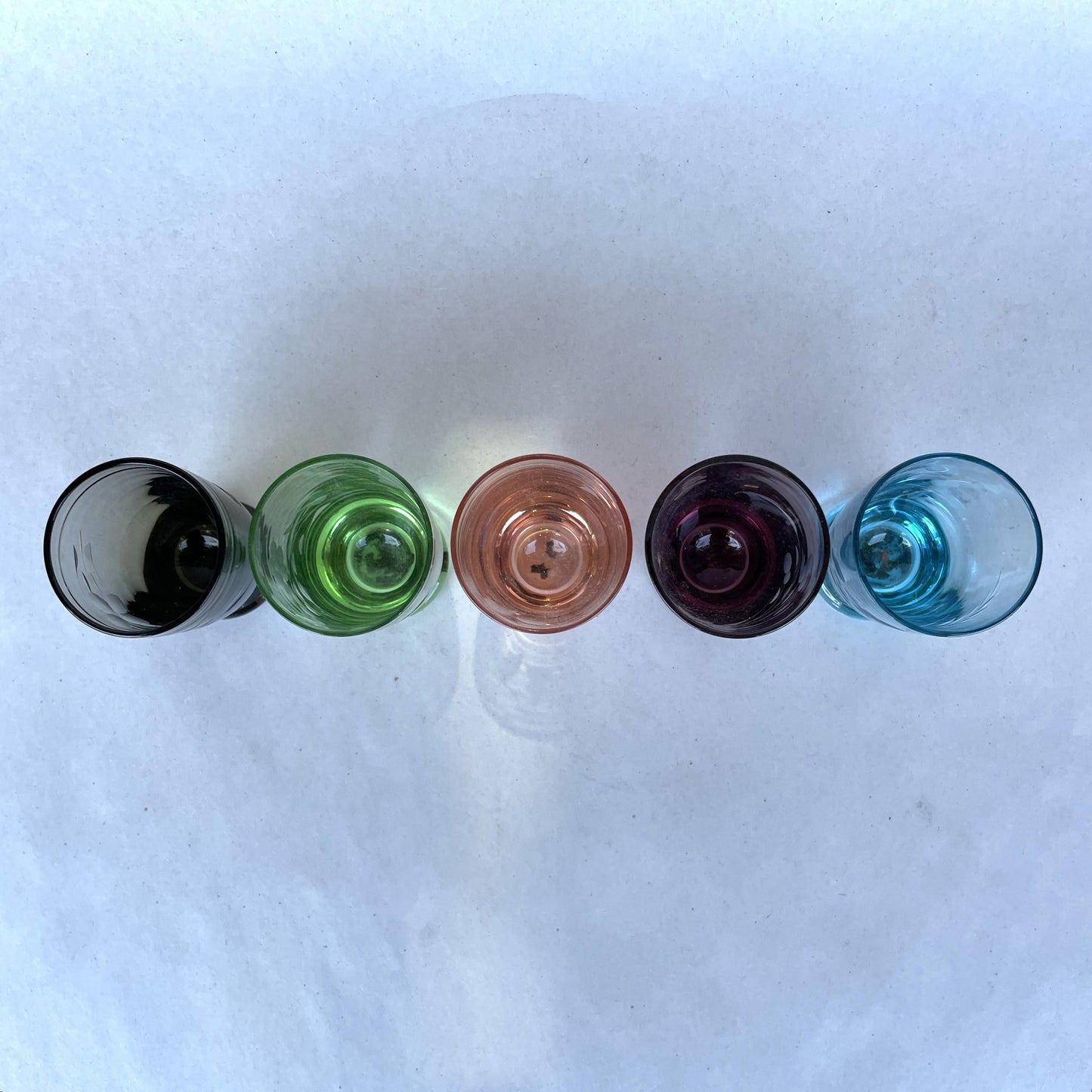 5 Colourful Shot Glasses