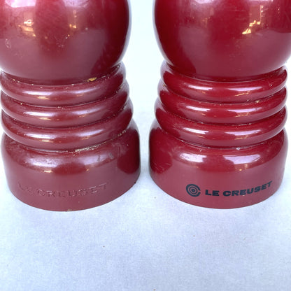 Le Creuset Salt & Pepper Mills 'Cerise' - 21cm