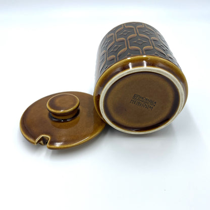 Hornsea Heirloom Sugar Pot by John Clappison - 11cm