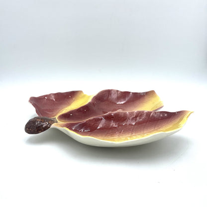 Royal Winton Grimwades Purple & Yellow Nibbles Plate - 25cm