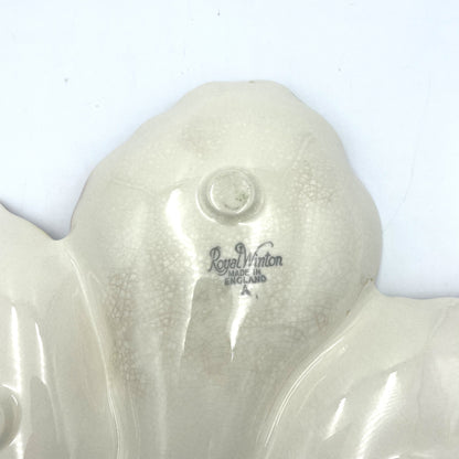 Royal Winton Grimwades Purple & Yellow Nibbles Plate - 25cm