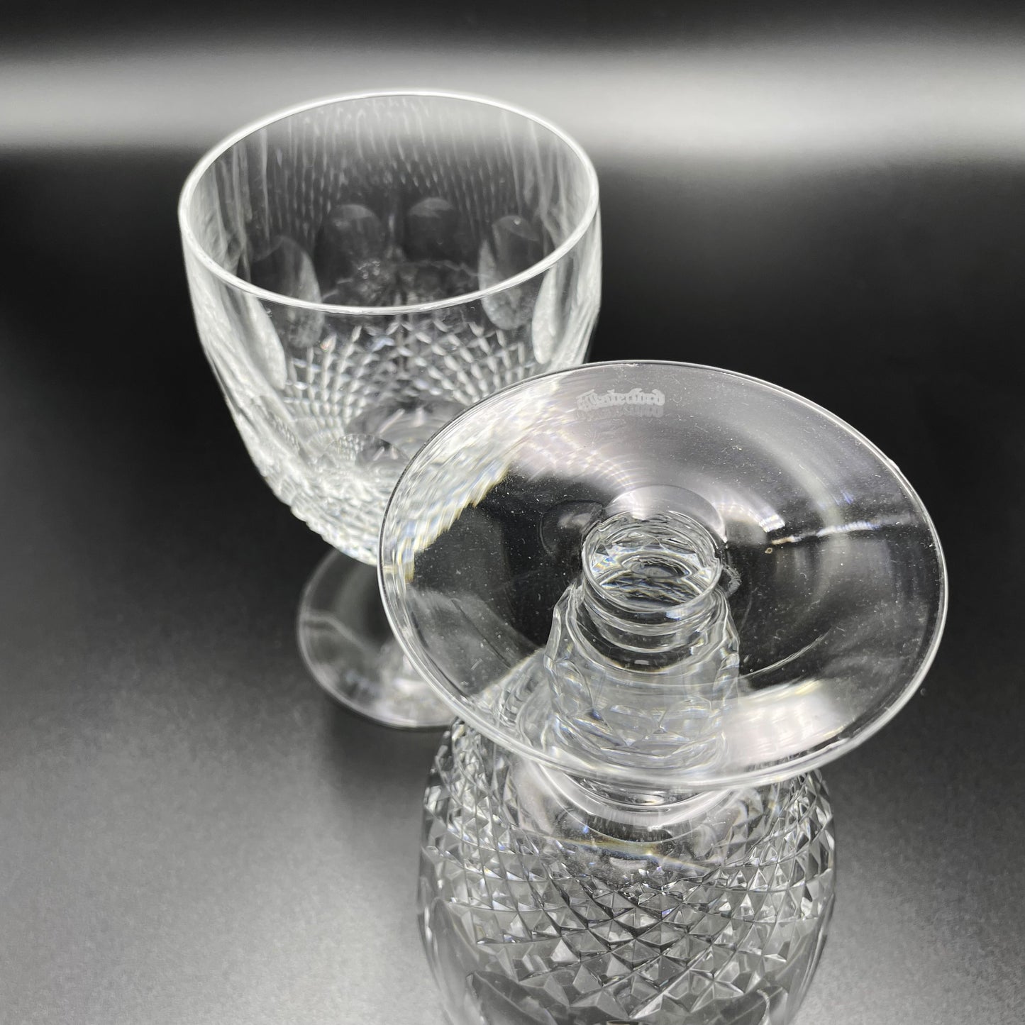 Waterford Crystal Colleen Short Stem Water Goblet Pair