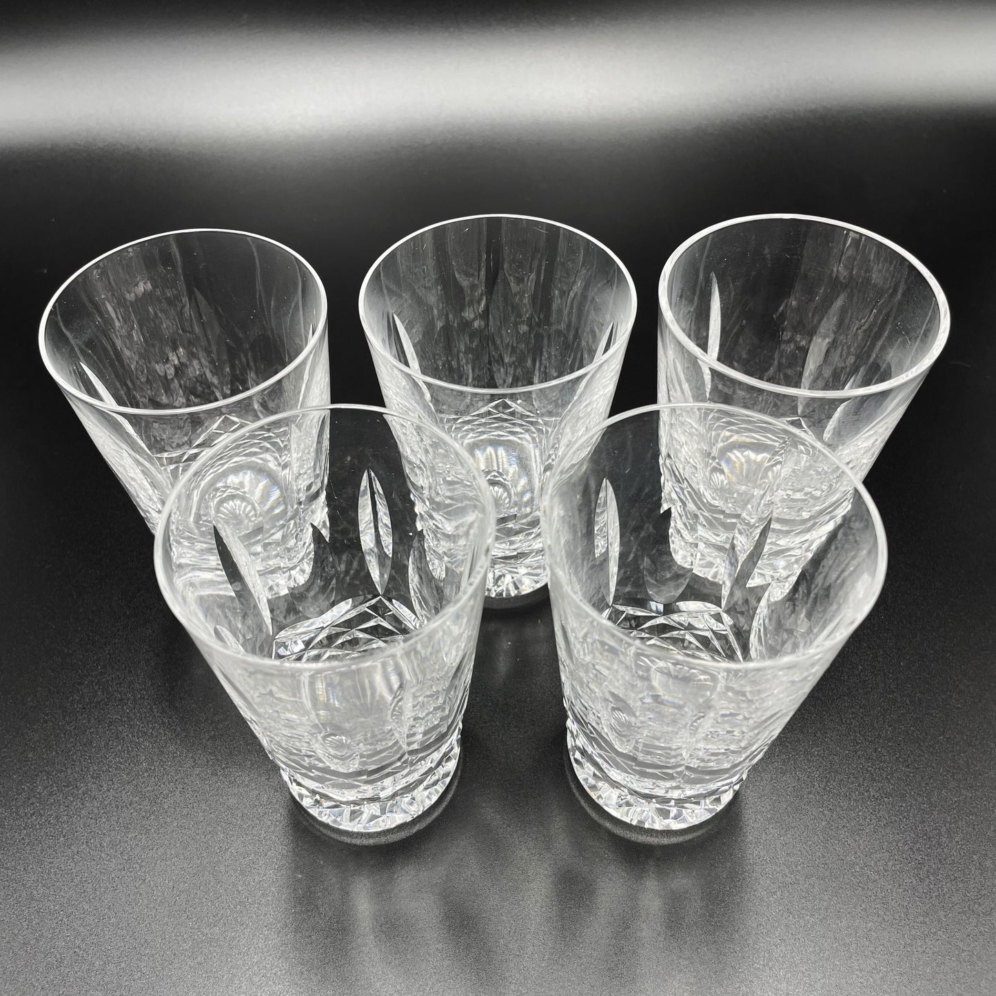 Waterford Crystal Five Water Glasses