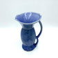 Blue Pottery Jug - 18cm