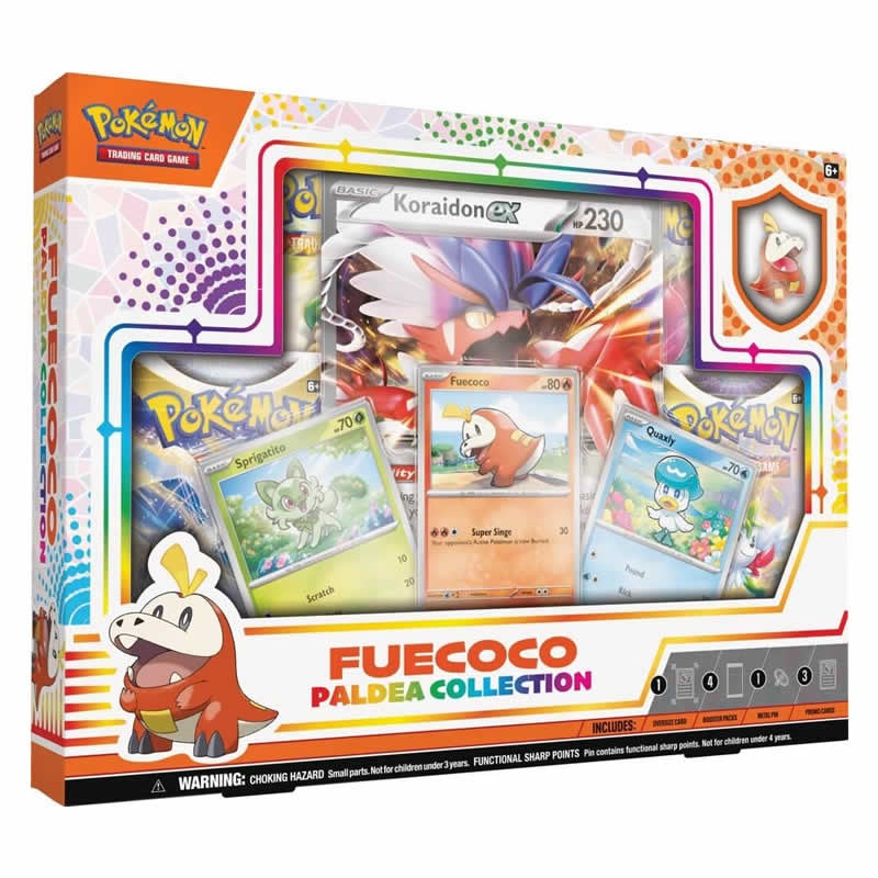 Pokemon TCG: Paldea Collection Box - Fuecoco