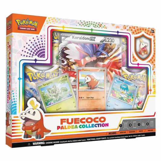 Pokemon TCG: Paldea Collection Box - Fuecoco