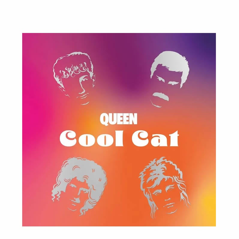 NEW - Queen, Cool Cat (Coloured) 7" - RSD2024