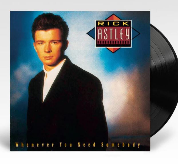 NEW - Rick Astley, Whenever You Need Somebody (Black) LP