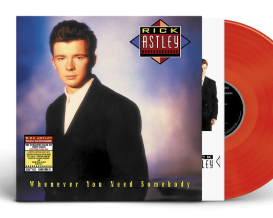 NEW - Rick Astley, Whenever You Need Somebody (Red) LP RSD