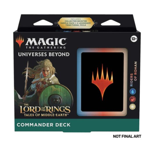 Magic: The Gathering - LOTR Tales of Middle Earth Commander Deck - Riders of Rohan