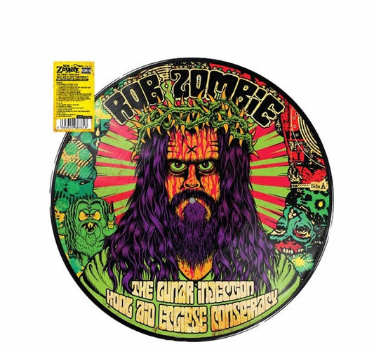 NEW - Rob Zombie, Luna Injection Kool Aid Eclipse Picture Disc 2023 RSD BF