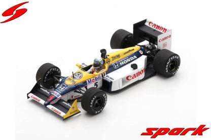 Spark - Williams FW11B No.5 Australian GP 1987 Riccardo Patrese 1:43 Scale
